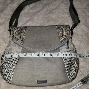 Sakroot Stylish Gray Woven Shoulder Bag